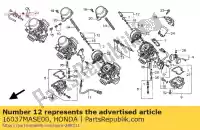 16037MASE00, Honda, no description available at the moment honda cbr 900 1998 1999, New