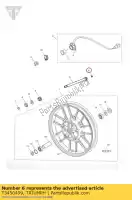 T3450499, Triumph, trou de bonde dia 9 noir triumph bonneville & bonneville t100 carbs bonneville & bonneville t100 efi bonneville efi > 380776 bonneville from vin 380777 & se bonneville from vin 380777/ se bonneville t100 efi scrambler carb scrambler efi thruxton 900 thruxton 900 ca, Nouveau