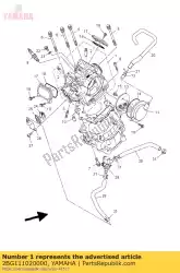 Aqui você pode pedir o conjunto de cabeça de cilindro em Yamaha , com o número da peça 2BG111020000: