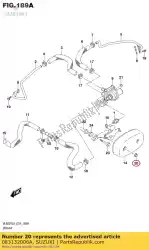 Here you can order the nut from Suzuki, with part number 083132006A: