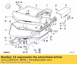 bmw 16112300324 bow - Bottom side