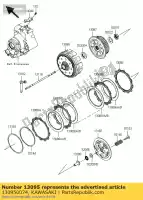 130950074, Kawasaki, alloggiamento comp-clutch ksf450b8f kawasaki kfx 450 2008 2009 2010 2011 2012 2013 2014, Nuovo