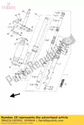 Qui puoi ordinare camera d'aria comp. 1 da Yamaha , con numero parte 3BN231100000: