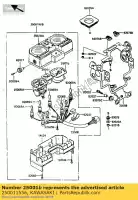 250011556, Kawasaki, meter-assy kawasaki klr 600, New