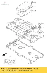 Here you can order the gasket set from Suzuki, with part number 1140117814: