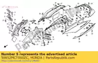 50652MCT000ZC, Honda, Arm, r. pillion step *nh3 honda fjs silver wing d a swt fjs400a fjs400d fjs400 fjs600a fjs600d 400 600 , New