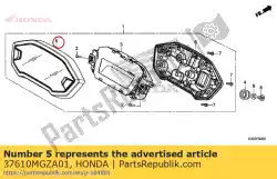 Qui puoi ordinare nessuna descrizione disponibile al momento da Honda , con numero parte 37610MGZA01: