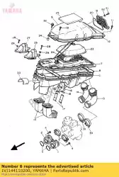 Aqui você pode pedir o caso, filtro de ar 1 em Yamaha , com o número da peça 1VJ144110200: