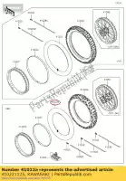 410221125, Kawasaki, tubo pneumatico kawasaki kx  w b r l a d g c t n monster energy j 85 ii kx80 sw lw kx85 80 , Nuovo