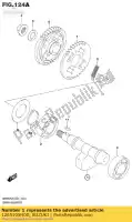 1265105H00, Suzuki, Balancer, zwengel suzuki an burgman z a za  an400z an400aza an400zza an400 an400a 400 , Nieuw