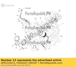 Aprilia AP8102815, Hak wtyczki, OEM: Aprilia AP8102815