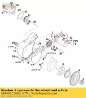 58440001000, KTM, Starter motor ktm  adventure duke egs enduro lc lc4 ls lse rally rallye rxc smc sxc 400 450 620 625 640 660 1996 1997 1998 1999 2000 2001 2002 2003 2004 2005 2006 2007 2020, New