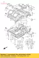 958120809000, Yamaha, bolt, flange yamaha vmx 1700 2009 2010 2011 2012 2015 2016, New