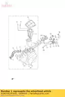 3D6E44100000, Yamaha, Air cleaner assy. yamaha xt xtr xtx 125, New