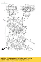 1130047880, Suzuki, zespó? skrzyni korbowej suzuki gsx r 1000 2009 2010 2011, Nowy