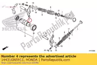 14431GN5911, Honda, bras, soupape, culbuteur honda trx90x trx90 sportrax 90 , Nouveau