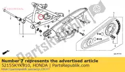 Qui puoi ordinare guardia, catena di trasmissione da Honda , con numero parte 52155KYK910: