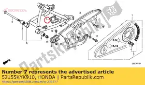 Honda 52155KYK910 guardia, catena di trasmissione - Il fondo