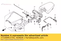 77100MCJ750, Honda, seat assy., single honda cbr 900 2002 2003, New