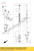 1MD231701000, Yamaha, cylindre, fourche avant yamaha  fjr 1300 2014 2015 2016 2017 2018 2019 2020 2021, Nouveau