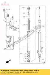 cilinder comp., voorvork van Yamaha, met onderdeel nummer 1MD231701000, bestel je hier online: