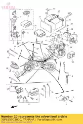 Here you can order the wire harness assy from Yamaha, with part number 39P825903000: