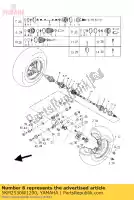 5KM2530W1200, Yamaha, double off set joint yamaha yfm yxr 660 2003 2004 2005 2006 2007, New