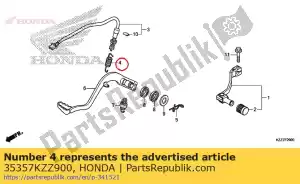 Honda 35357KZZ900 veer, stopschakelaar - Onderkant