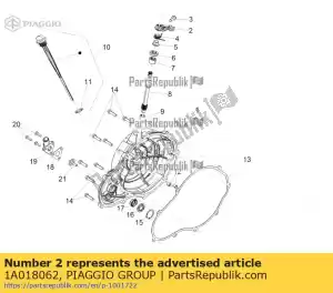 Piaggio Group 1A018062 d?wignia - Dół