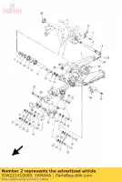 5JW221410000, Yamaha, shaft, pivot yamaha  fjr 1300 2001 2002 2003 2004 2005 2006 2007 2008 2009 2010 2011 2014 2015 2016 2017 2018 2019 2020 2021, New