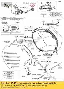 Kawasaki 131510040 switch-comp - Dół