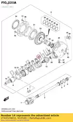 Qui puoi ordinare set di spessore, finale da Suzuki , con numero parte 2744524810: