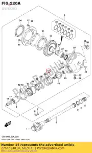 suzuki 2744524810 jeu de cales, final - La partie au fond