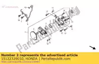 15122329010, Honda, rotore, pompa dell'olio esterna honda trx 300 2000 2001 2002 2003 2004 2005 2006 2007 2008, Nuovo