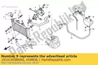 19101KGB900, Honda, serbatoio, riserva del radiatore honda vt 125 2001 2003 2004 2006 2007 2008, Nuovo