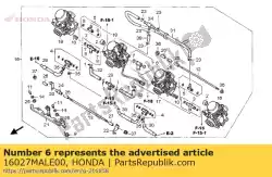 Aqui você pode pedir o conjunto de junta em Honda , com o número da peça 16027MALE00: