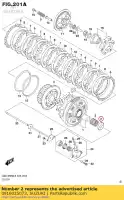 0916025073, Suzuki, sluitring, 25x54x2. suzuki  gsf gsr gsx gsx r gsx s 600 650 750 1000 1200 1250 1300 2000 2001 2002 2003 2004 2005 2006 2007 2008 2009 2010 2011 2012 2014 2015 2016 2017 2018 2019, Nieuw