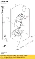 5794127H10, Suzuki, cubierta, palanca t / m suzuki lt a400 kingquad 4x2 a400f 4x4 asi a400fz a400z lta400f 400 , Nuevo