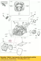 140410616, Kawasaki, 01 couverture-comp, chaîne de came kawasaki  230 2020 2021, Nouveau