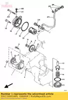 30X133001000, Yamaha, pompe à huile yamaha xt 350 1986 1987 1988 1991 1992, Nouveau