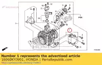 16060KYJ901, Honda, conjunto de sensores honda cbr  r crf ra l x m cbr250r cbr250ra crf250l crf250m cb300fa cbr300ra 250 300 , Nuevo