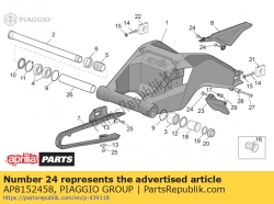 Aprilia AP8152458, Wkr?t, OEM: Aprilia AP8152458