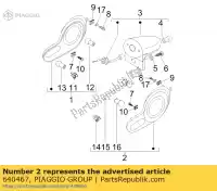 640467, Piaggio Group, lampa tylna lewa piaggio carnaby 125 200 250 2007 2008, Nowy