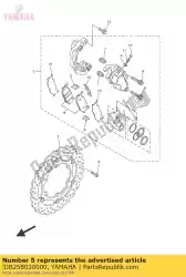 Aqui você pode pedir o kit de vedação da pinça em Yamaha , com o número da peça 3JB258030000: