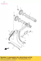 Here you can order the camshaft 1 from Yamaha, with part number 5PS121710000: