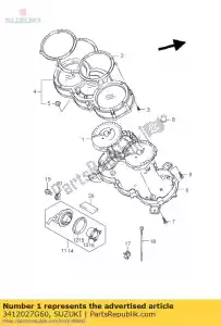 Suzuki 3412027G60 pr?dko?ciomierz - Dół