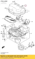 1591117K00, Suzuki, aislante, inyector suzuki gsxr1000a gsxr1000rz gsxr1000r 1000 , Nuevo