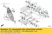 90153KZZ900, Honda, ?ruba, ko?nierz, 12x88 honda  crf 250 2013 2014 2015 2017 2018 2019, Nowy