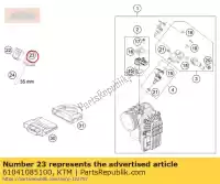 61041085100, KTM, capteur de pression 06 husqvarna ktm  adventure duke enduro rc rc8 rc8r sm smc super adventure super duke superm supermoto 690 701 990 1050 1090 1190 1200 1290 2006 2007 2008 2009 2010 2011 2012 2013 2014 2015 2016 2017 2018 2019 2020 2021, Nouveau