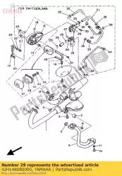 Aquí puede pedir conjunto de válvula de lámina de Yamaha , con el número de pieza 42H148080000: